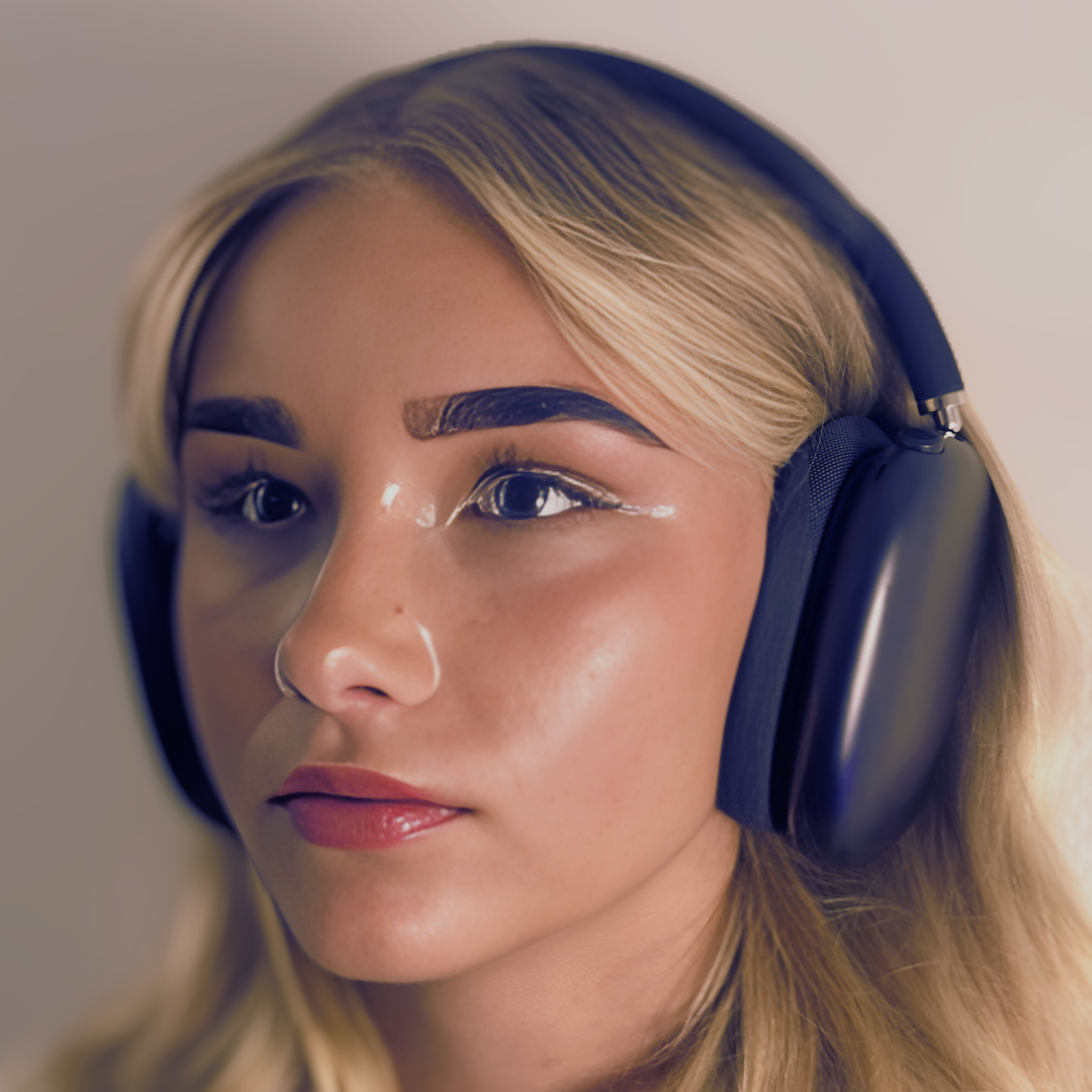 Bluetooth noise canceling draadloze koptelefoon zwart